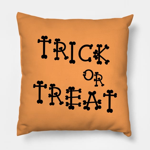 Trick or Treat Pillow by Eshka