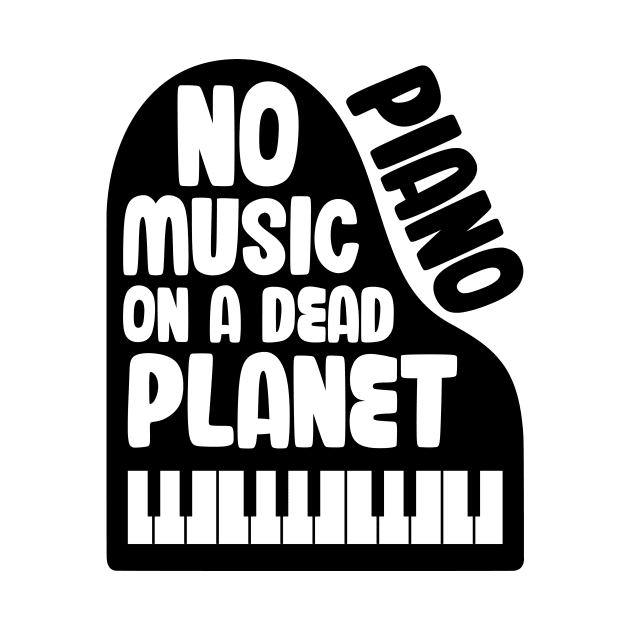 No Piano Music On A Dead Planet by jodotodesign