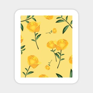 Yellow Roses Magnet