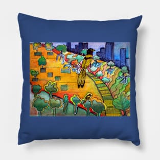 They Paved Paradise Pillow