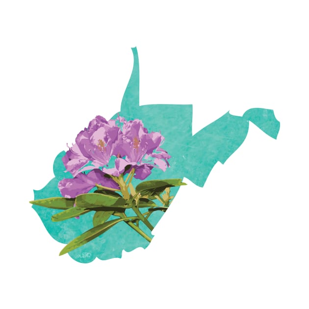 West Virginia Rhododendron by Lavenderbuttons