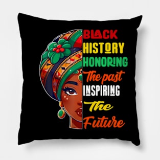 Black History Month Honoring Past Inspiring Future Women Kid Pillow