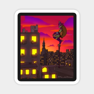 City Sunset Magnet