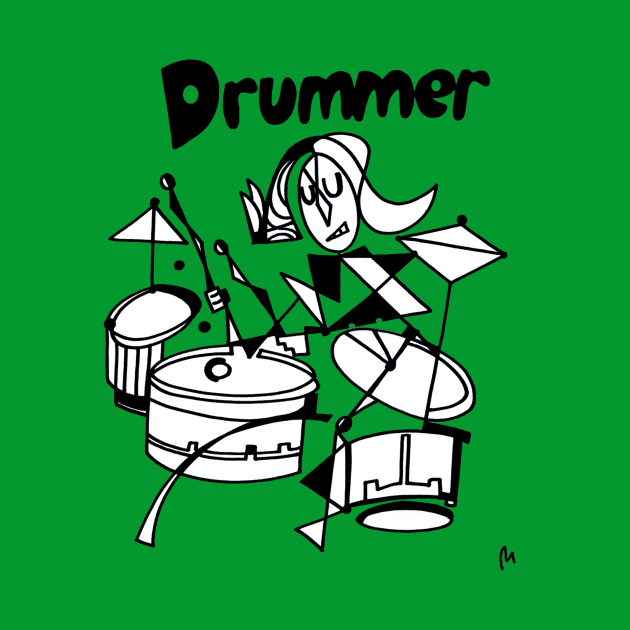 Drummer (Female) by Pollux by WorldofPollux