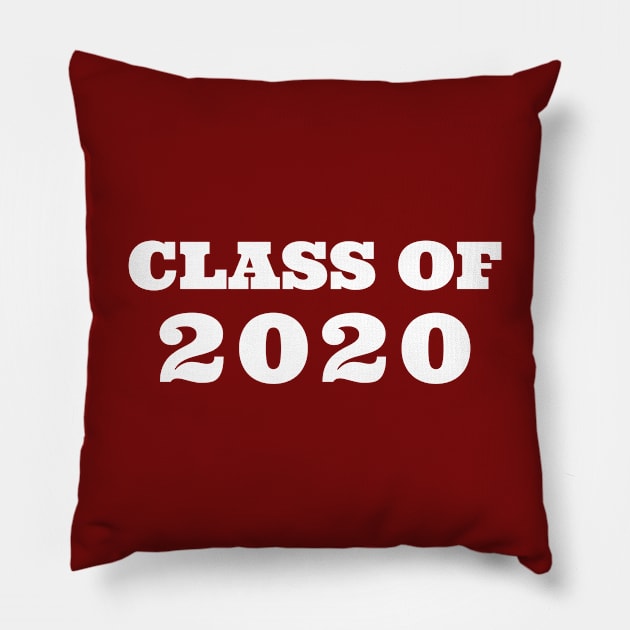 Class of 2020 Pillow by gradesociety