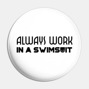 swimmers humor, fun swimming, quotes and jokes v81 Pin