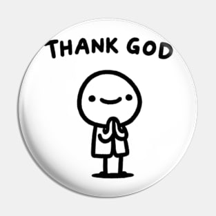 Thank God Pin