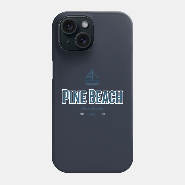 Pine Beach New Jersey Phone Case by MCRApparel