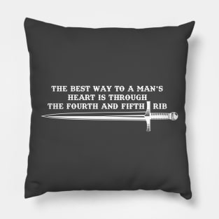 Best way to man's heart Pillow