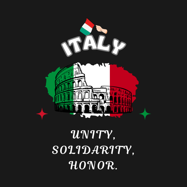 Italian Pride, Italy is a republic founded on labor by Smartteeshop