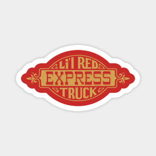 Li'l Red Express Badge Magnet