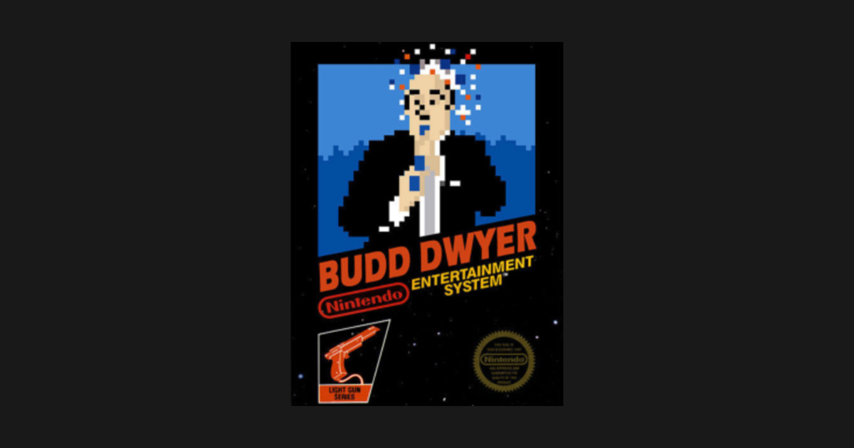 Budd Dwyer NES - Budd Dwyer - T-Shirt | TeePublic