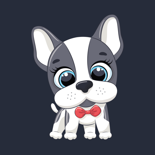 Cute Boxer Dog Cartoon by admeral