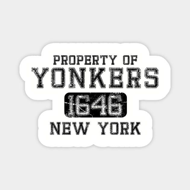 Property of Yonkers, NY Magnet by JP