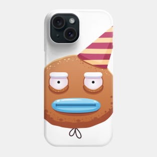 Christmas Sticker, Ginger Man Sticker Phone Case