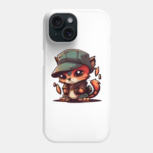 Cute pet, funny pet, boss pet, pirate pet, gangster pet, lovely pet. Phone Case