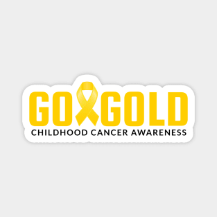 Go Gold - Childhood Cancer Awareness Magnet