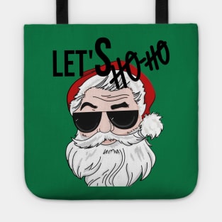 Naughty Santa Tote