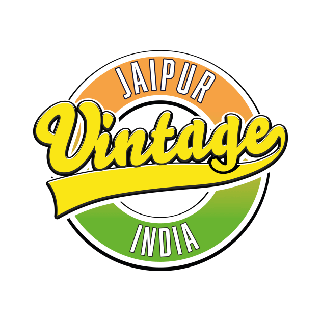 Jaipur vintage style logo by nickemporium1