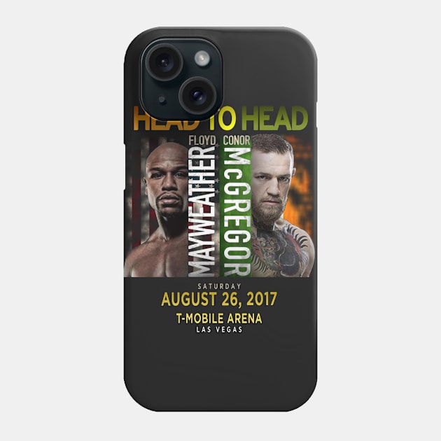 head to head Phone Case by antoniabubar