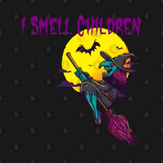 I Smell Children Halloween by Design Seventytwo