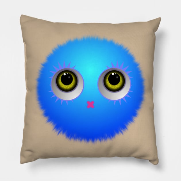 Fluffikins. Pillow by Beta Volantis