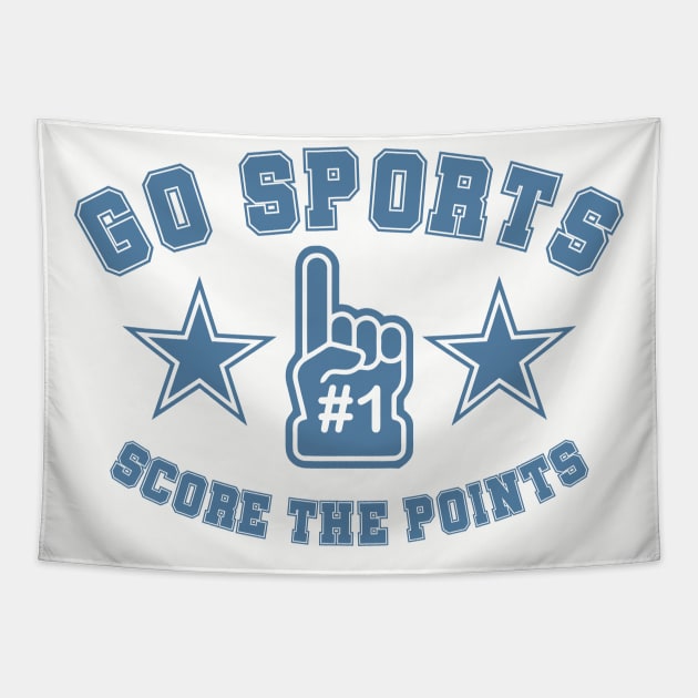 Go Sports! Tapestry by Vault Emporium