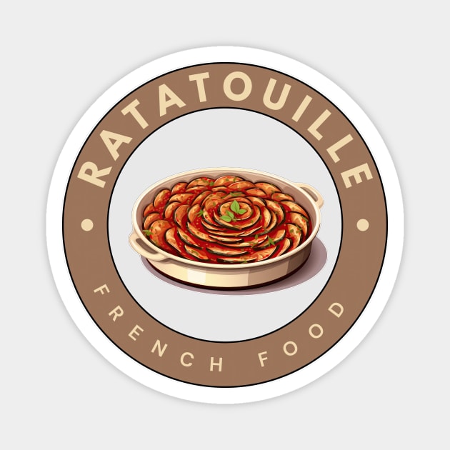 Ratatouille | French cuisine | Traditional Food Magnet by ILSOL