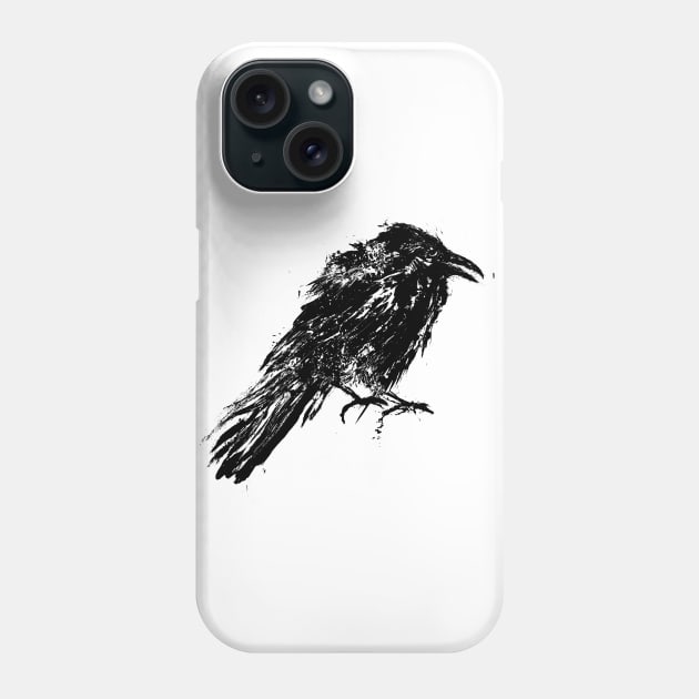 The Raven Phone Case by victorcalahan