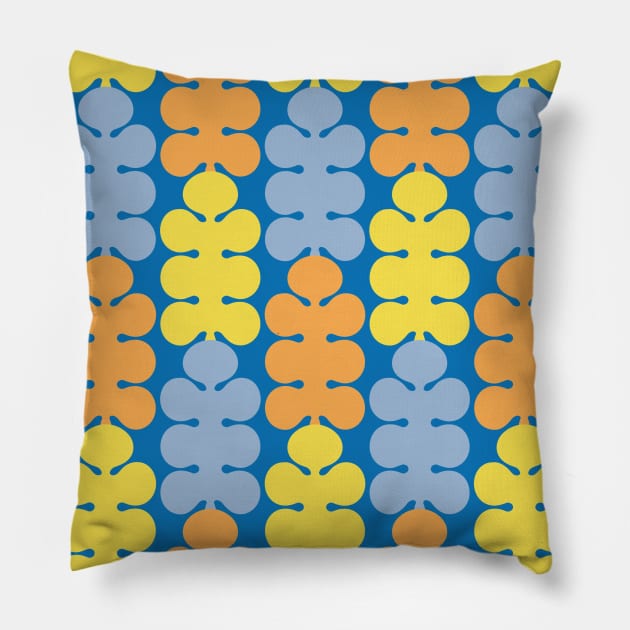 Spring colorful pattern with trees Pillow by lents