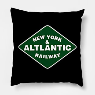 New York Atlantic Railway Pillow