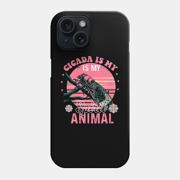 Cicada my spirit animal Phone Case by Dreamsbabe