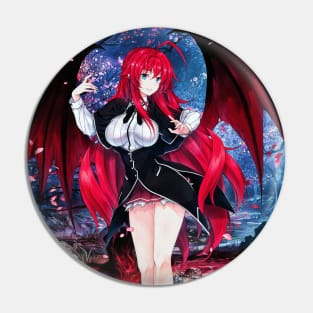 Red Ero Demon Pin