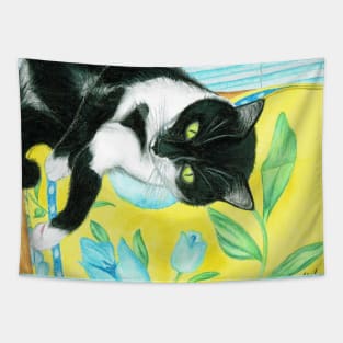 Diddy cat Tapestry