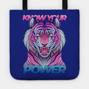 Know your power - Vaporwave Tote