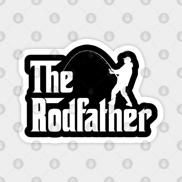 The Rodfather Magnet by DragonTees