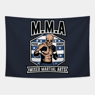 SKULL MMA FULL COLORS Tapestry