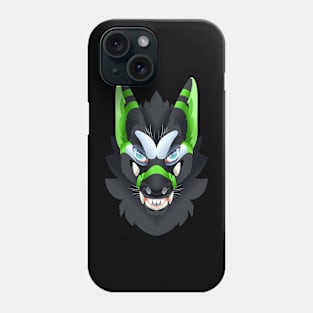 Ajax Jackal Cutout Bust Phone Case