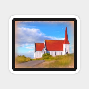 Peggy's Cove Church Magnet