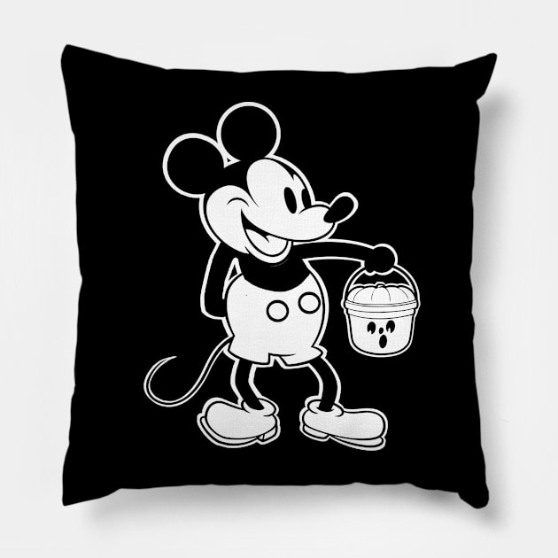 Steamboat McBoo Pillow by AlwaysHalloweenShop