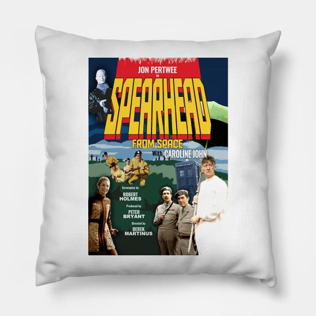 Spearhead from Space Pillow by Andydrewz