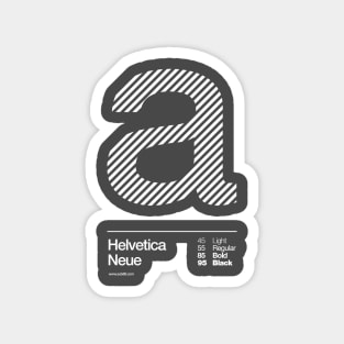 a .... Helvetica Neue Magnet