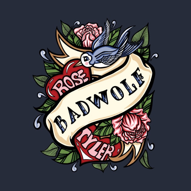 BadWolf Tattoo by OfficeInk