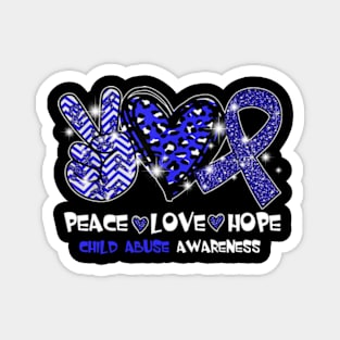 Child Abuse Awareness Magnet