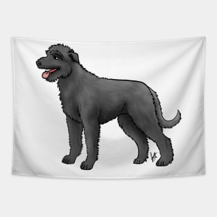 Dog - Irish Wolfhound - Black Tapestry