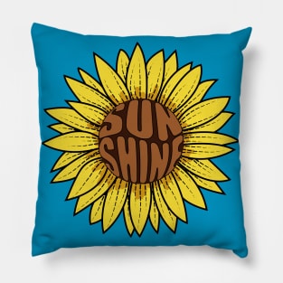 Sunflower - Sunshine Design Pillow