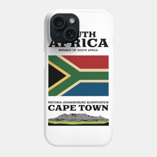 make a journey to South Africa Phone Case