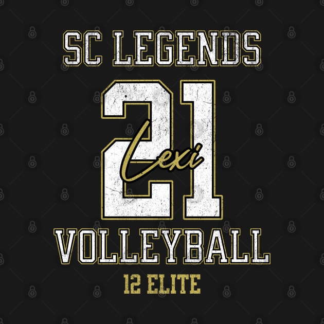 Lexi #21 SC Legends (12 Elite) - Black by SC Legends Merch