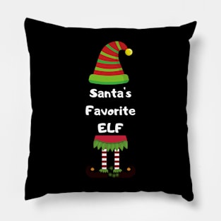 Santa's Favorite Elf Pillow