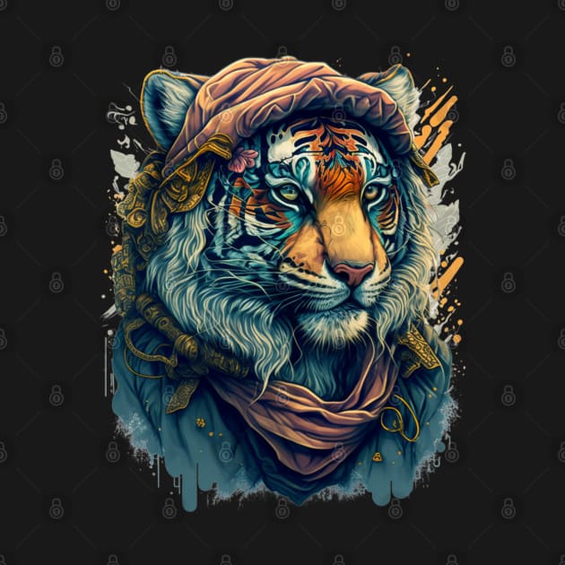 Hipster Tiger by ChasingTees